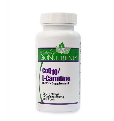 CoQ10 30mg/L-Carnitine 250mg, 30 Softgels